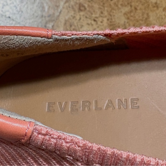 Everlane The Day Glove Reknit Ballet Flats In Coral Pink Sz 9.5 - Picture 3 of 12
